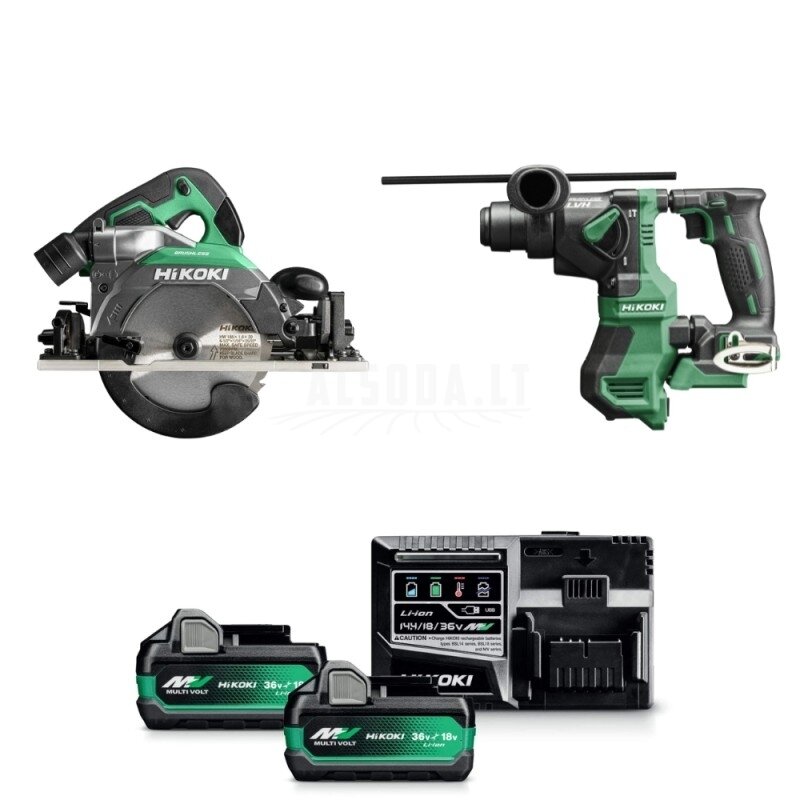 Akumuliatorinių įrankių rinkinys HiKOKI KC18MV003+