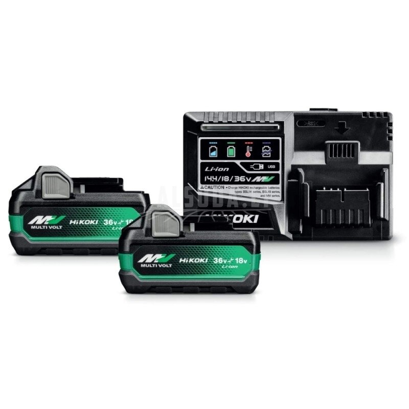 Akumuliatorinių įrankių rinkinys HiKOKI KC36MV002+ 3