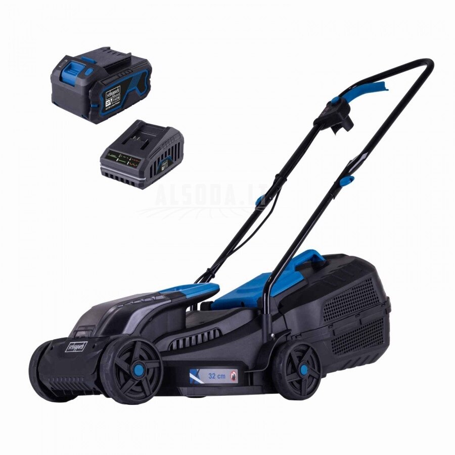 Akumuliatorinė vejapjovė BC-MP320-X, SET-L, Scheppach