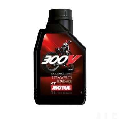Alyva Motul 300V 15W60 4T 1L 104137