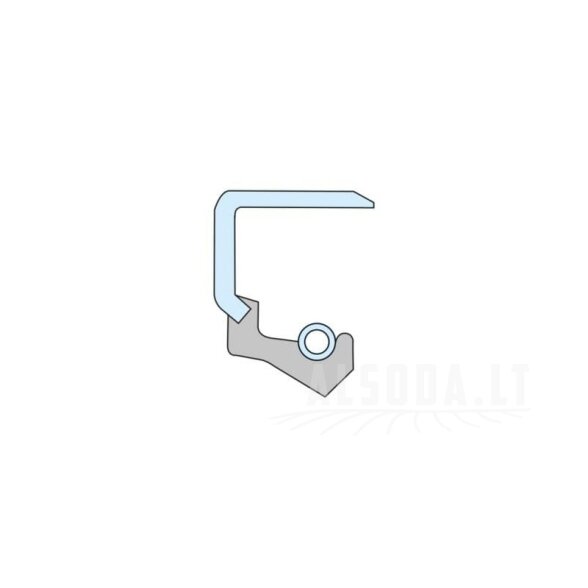 Alyvos sandariklis 15x35x7mm, tipas: BB, DIN 3760, 1x Kramp 1