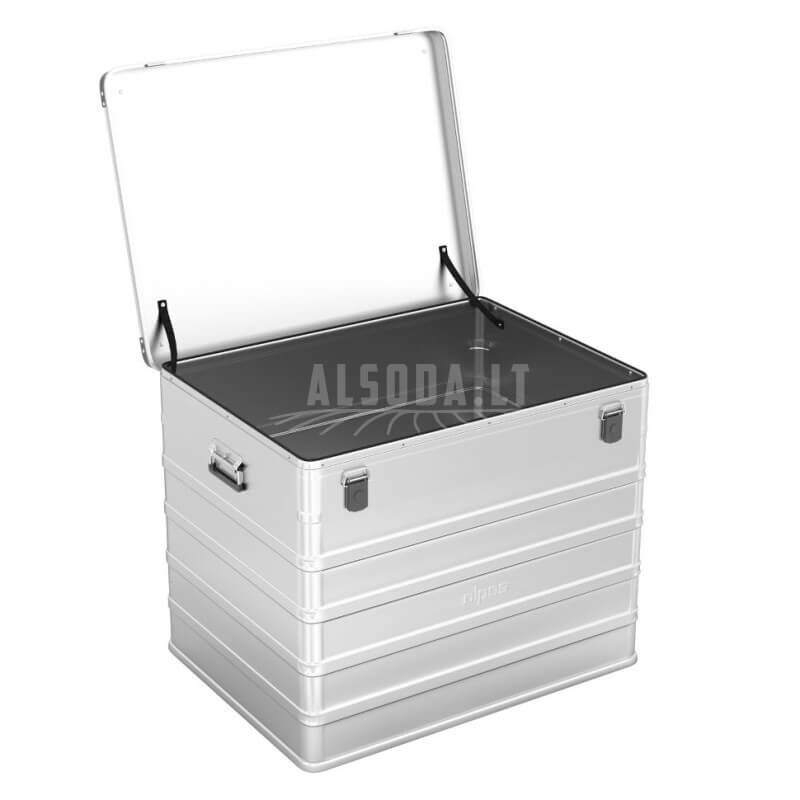 Aliuminė dėžė su spyna ALPOS ALU D240 1