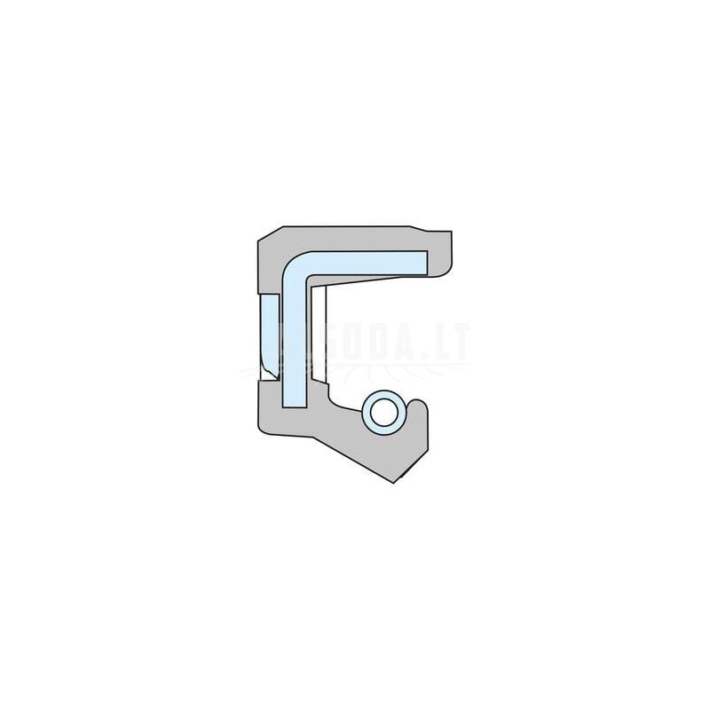 Alyvos sandariklis 17x30x5mm, tipas: CB, DIN 3760, 1x Kramp 2