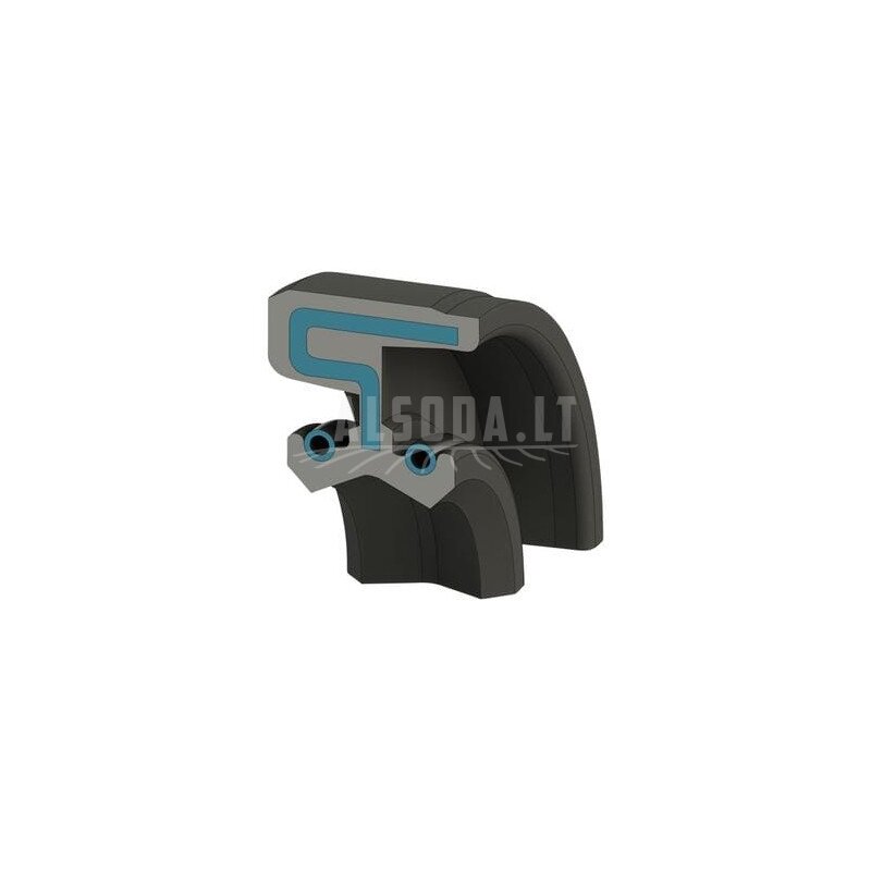Alyvos sandariklis 18x30x7mm, tipas: CBD DIN 3760, 1x Kramp 1