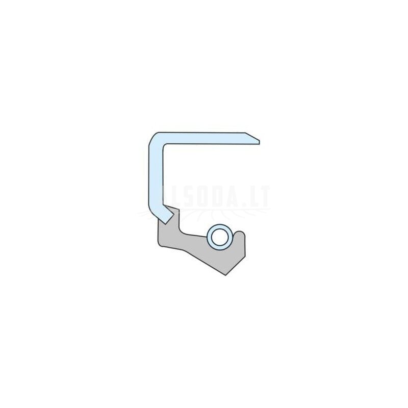 Alyvos sandariklis 20x40x10mm, tipas: BB, DIN 3760, 1x Kramp 1 Alyvos sandariklis 20x40x10mm, tipas: BB, DIN 3760, 1x Kramp 1