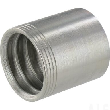 Antgalis Ø52,6x56,4 mm DN25 cinkuotas, baltai pasyvuotas, sklendės Antgalis Ø52,6x56,4 mm DN25 cinkuotas, baltai pasyvuotas, sklendės
