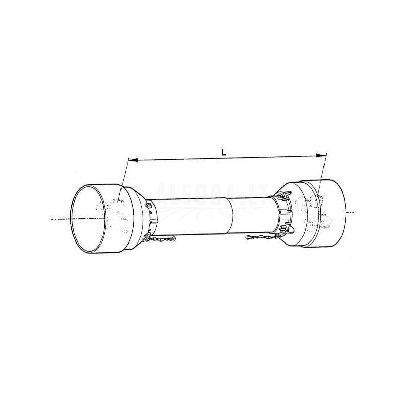 Apsauginis gaubtas pilnas T20 2200mm 1 Apsauginis gaubtas pilnas T20 2200mm 1