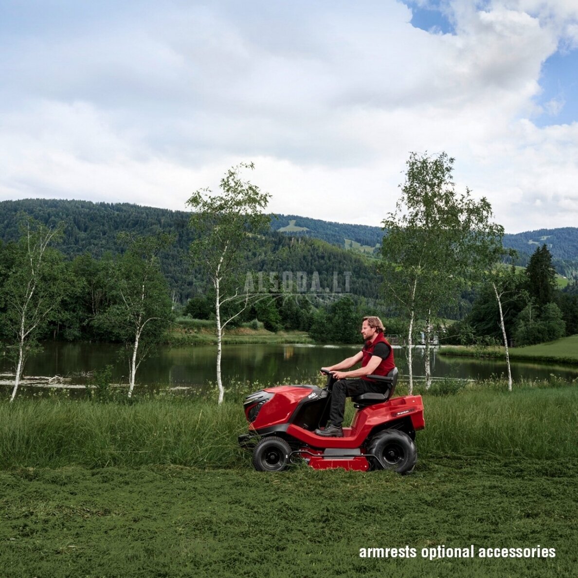 Sodo traktorius Premium (aukštai žolei) T22-110.4 HDH-A V2 sbA, 13.4 kW, 127709 AL-KO 6