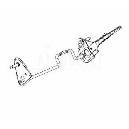 AXLE ASM:FRT:7"WHL:42/46 CHA, MTD