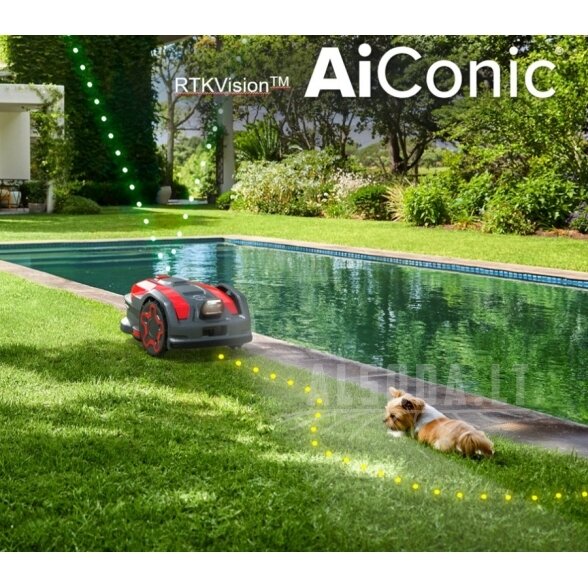 Belaidis GPS vejos robotas AiConic 1, Cramer 1 Belaidis GPS vejos robotas AiConic 1, Cramer 1