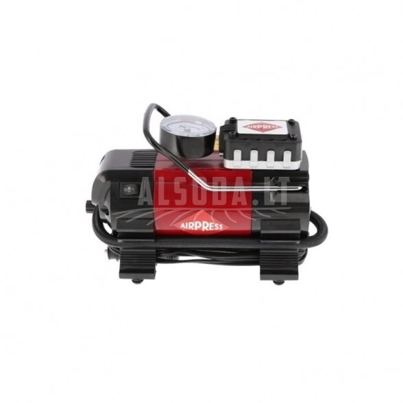 Betepalinis stūmoklinis automobilinis kompresorius AIRPRESS 12V30 8 Betepalinis stūmoklinis automobilinis kompresorius AIRPRESS 12V30 8