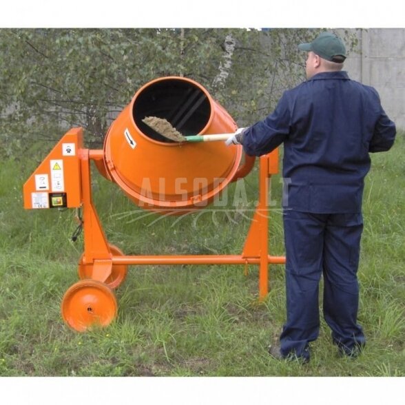 Betono maišyklė ALTRAD BWE 250 KJ 400V 1 Betono maišyklė ALTRAD BWE 250 KJ 400V 1