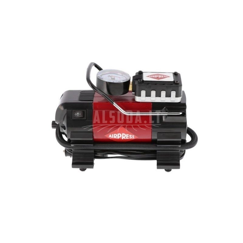 Betepalinis stūmoklinis automobilinis kompresorius AIRPRESS 12V30 8 Betepalinis stūmoklinis automobilinis kompresorius AIRPRESS 12V30 8