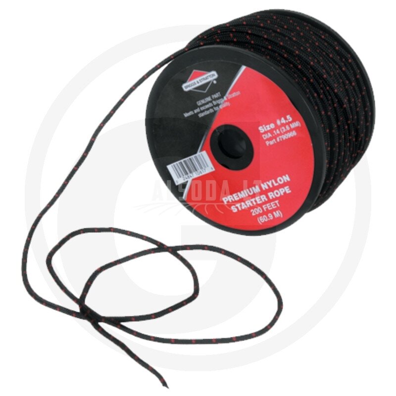Briggs * Stratton Starterio kabelis
Ø 3,6 mm, 61 m