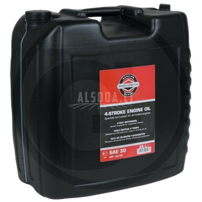 Briggs & Stratton tepalas SAE 30 25 Litrai 100046E Briggs & Stratton tepalas SAE 30 25 Litrai 100046E