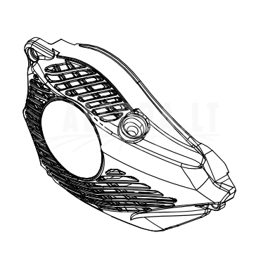 CASE,STARTER ASY CS-2511WES/TES, Echo 1
