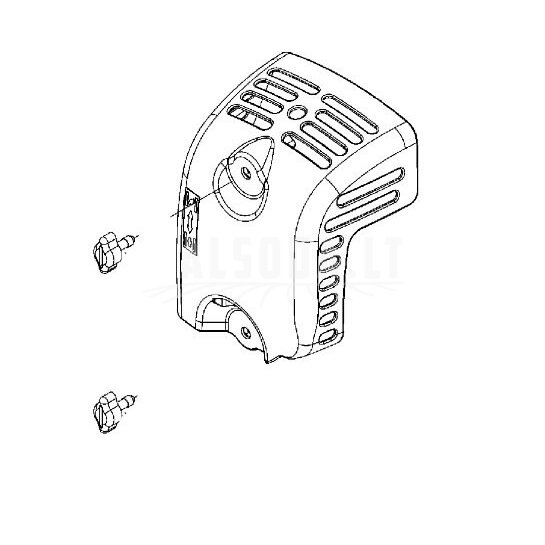 CLEANER COVER ASSY, ECHO CLEANER COVER ASSY, ECHO