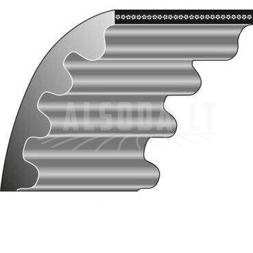 Dantytas diržas pavaros AL-KO 15x270mm La Dantytas diržas pavaros AL-KO 15x270mm La