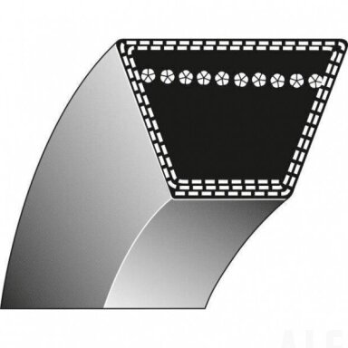 Dantytas diržas pavaros AL-KO 10x788mm La