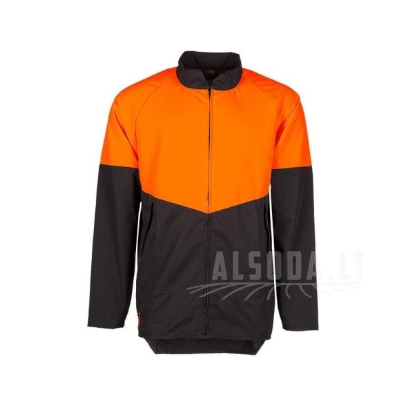 Darbinis švarkas, oranžinės-pilkos spalvos, 2XL dydis, BasePro by SIP 1 Darbinis švarkas, oranžinės-pilkos spalvos, 2XL dydis, BasePro by SIP 1