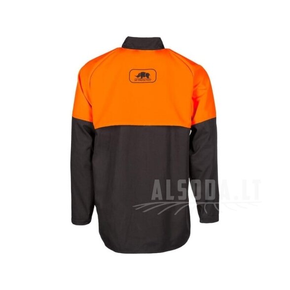 Darbinis švarkas, oranžinės-pilkos spalvos, 2XL dydis, BasePro by SIP 2 Darbinis švarkas, oranžinės-pilkos spalvos, 2XL dydis, BasePro by SIP 2