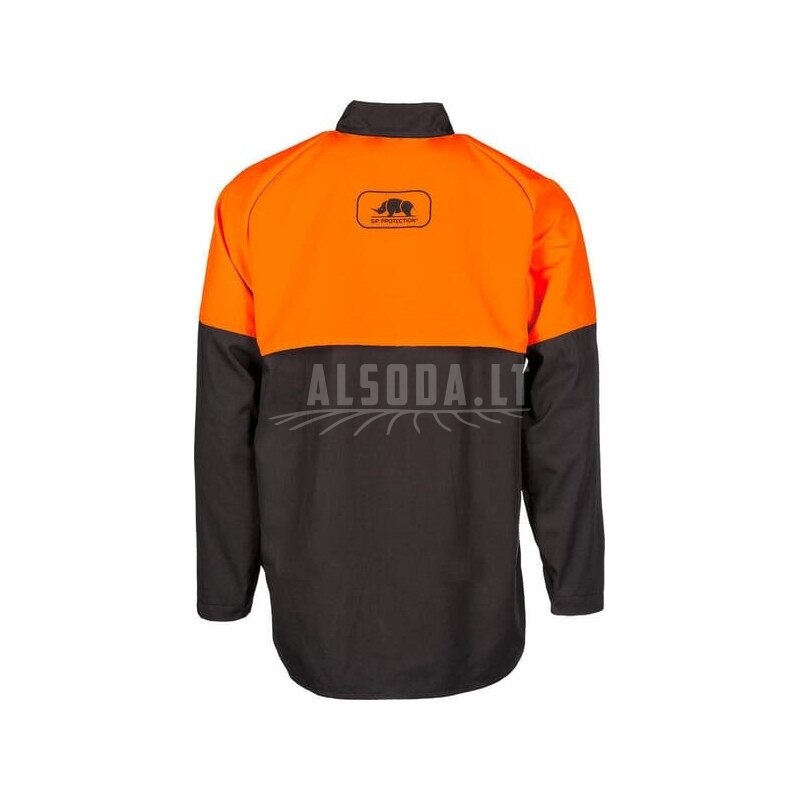 Darbinis švarkas, oranžinės-pilkos spalvos, 3XL dydis, BasePro by SIP 2 Darbinis švarkas, oranžinės-pilkos spalvos, 3XL dydis, BasePro by SIP 2