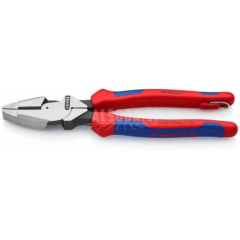 Didelės kirpimo jėgos kombinuotos replės 240mm, Knipex