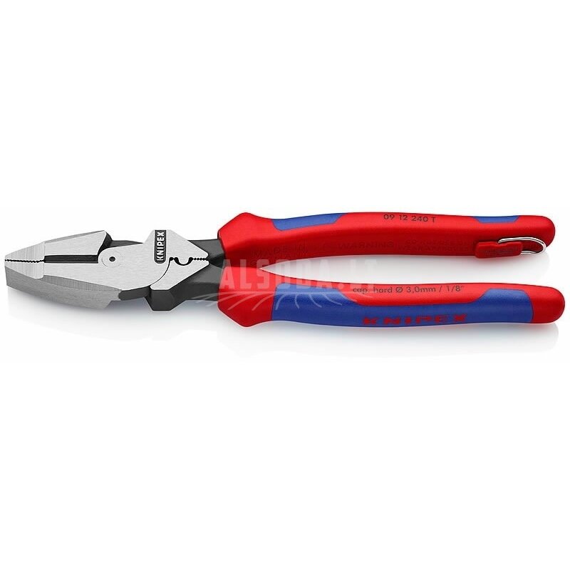 Didelės kirpimo jėgos kombinuotos replės 240mm, Knipex