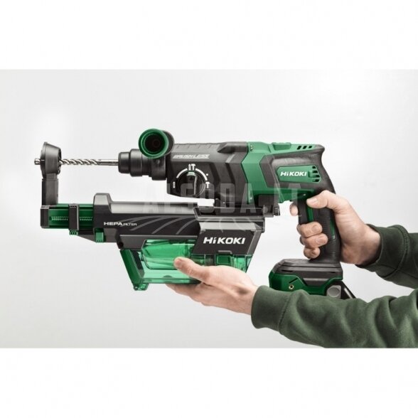 Dulkių surinkimo sistema perforatoriui HiKOKI DH18DPC/DH36DPE 1