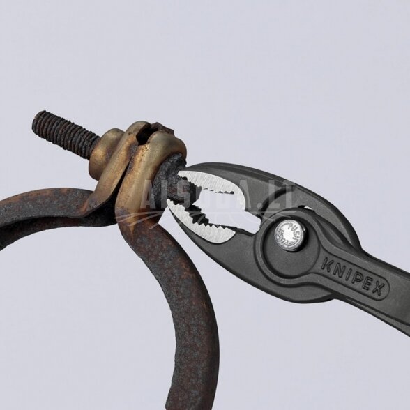 Dvigubo griebimo replės TwinGrip, D22mm, 200mm, dvispalvės, Knipex 4 Dvigubo griebimo replės TwinGrip, D22mm, 200mm, dvispalvės, Knipex 4