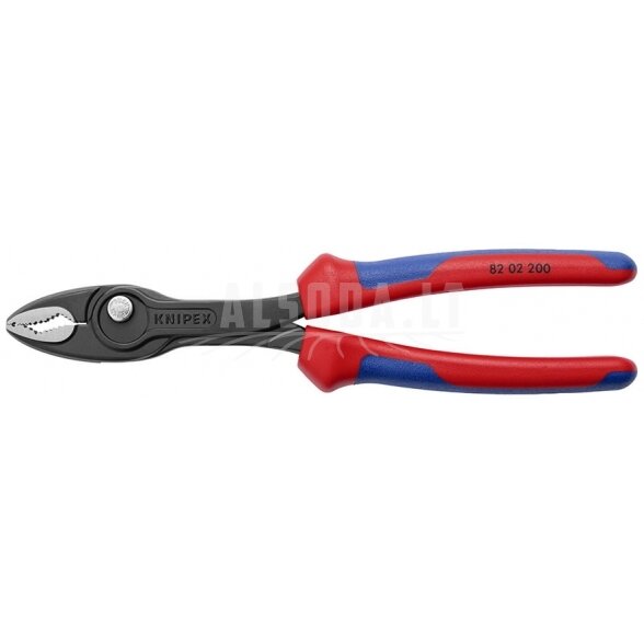 Dvigubo griebimo replės TwinGrip, D22mm, 200mm, dvispalvės, Knipex Dvigubo griebimo replės TwinGrip, D22mm, 200mm, dvispalvės, Knipex