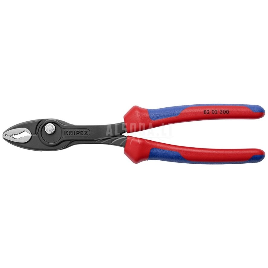 Dvigubo griebimo replės TwinGrip, D22mm, 200mm, dvispalvės, Knipex Dvigubo griebimo replės TwinGrip, D22mm, 200mm, dvispalvės, Knipex