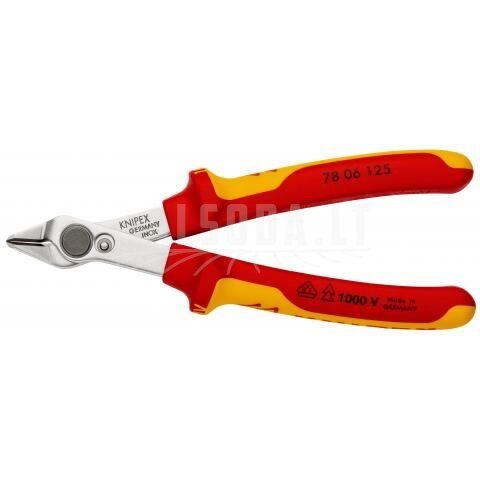 Electronic Super Knips® VDE 1000V DIN ISO 9654 DIN EN 60900 IEC 60900, Knipex