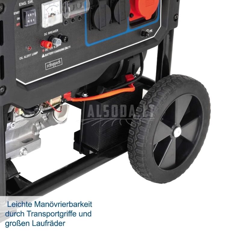 Elektros generatorius SG7100x, Scheppach 1 Elektros generatorius SG7100x, Scheppach 1