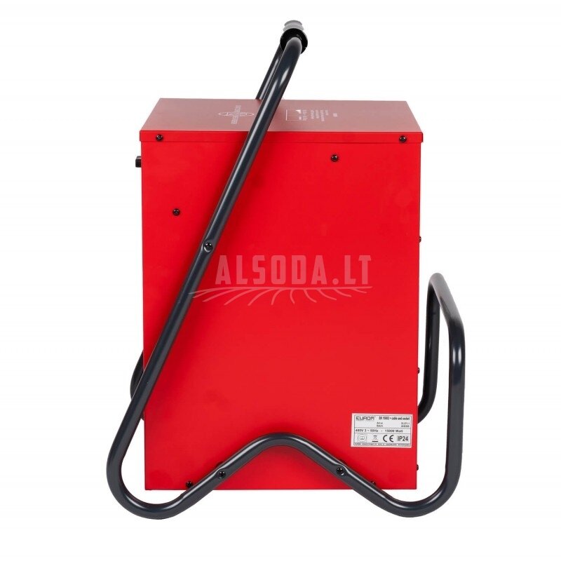 Elektrinis oro šildytuvas EUROM EK15002 15,0 kW, su laidu 2 Elektrinis oro šildytuvas EUROM EK15002 15,0 kW, su laidu 2