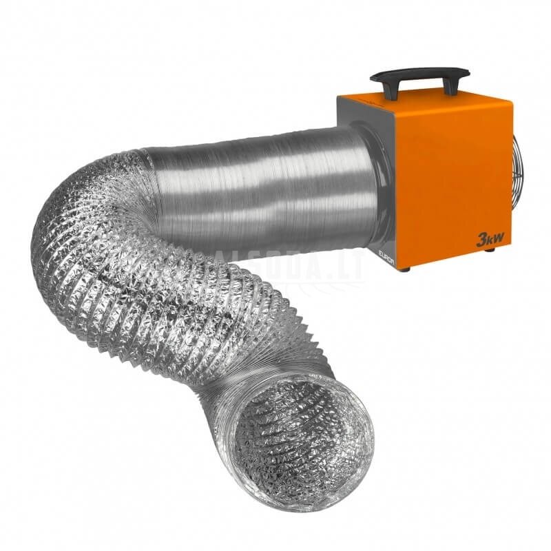 Elektrinis oro šildytuvas EUROM Heat-Duct-Pro 3kW 4 Elektrinis oro šildytuvas EUROM Heat-Duct-Pro 3kW 4