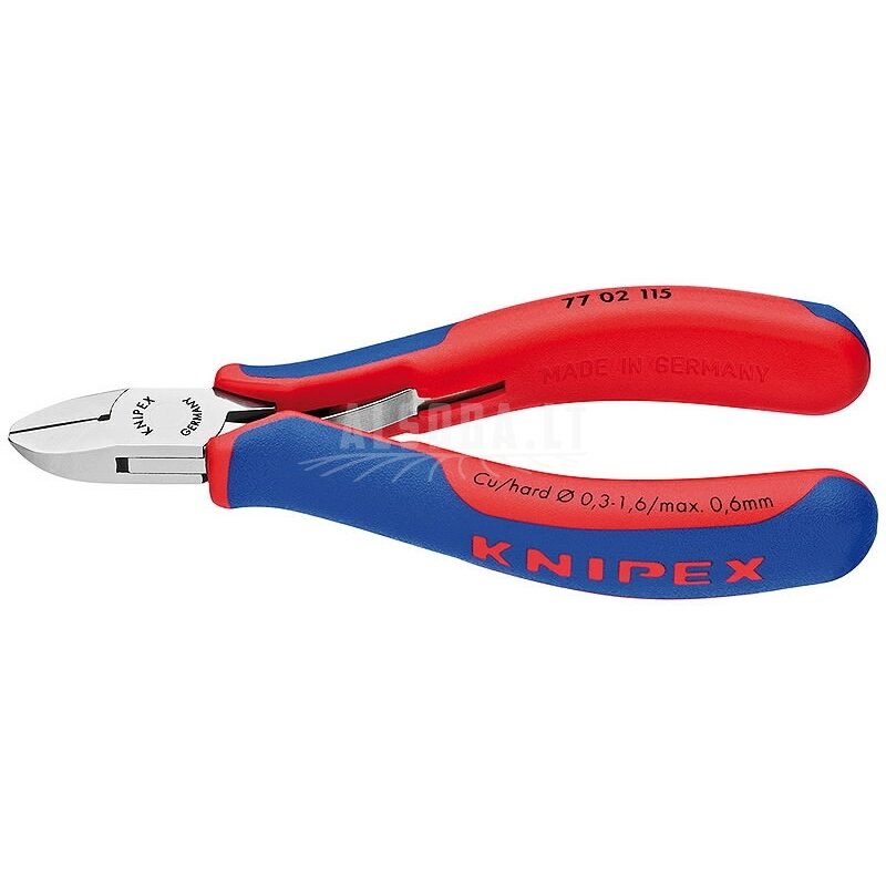 Elektronikos žnyplės 115mm, Knipex Elektronikos žnyplės 115mm, Knipex
