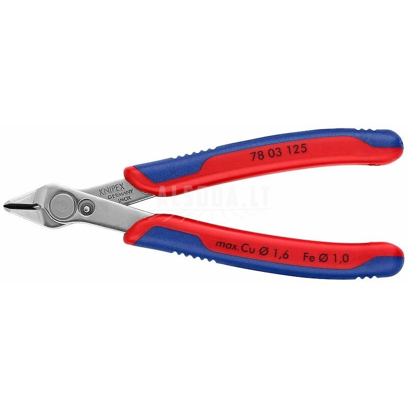 Elektronikos žnyplės 125mm INOX, Knipex Elektronikos žnyplės 125mm INOX, Knipex