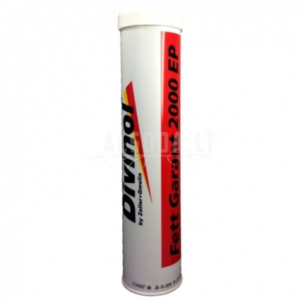Fett Garant DIVINOL 2000 EP Plus 0.4KG, Ličio tepalas Fett Garant DIVINOL 2000 EP Plus 0.4KG, Ličio tepalas