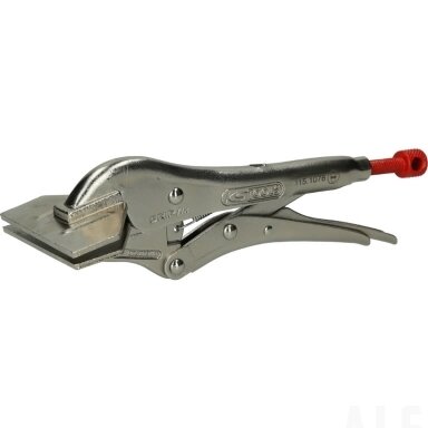 Fiksuojamos replės plokščiais galais 210 mm, KS Tools