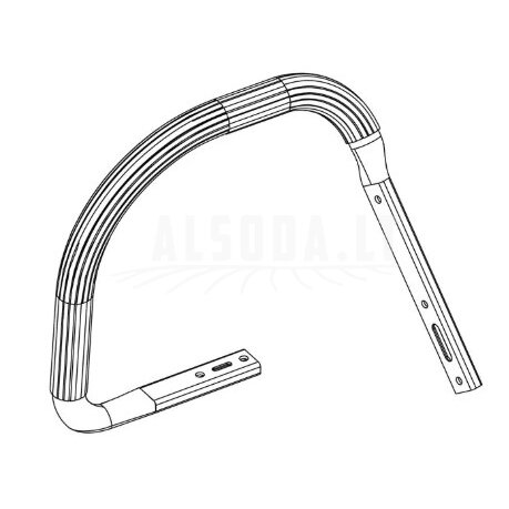 Front handle CS-4310SX, 431SX, Echo Front handle CS-4310SX, 431SX, Echo