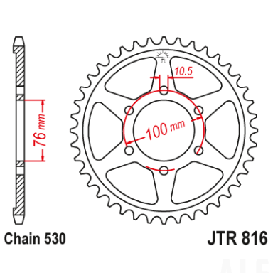 Galinė žvaigždė JTR 816-45