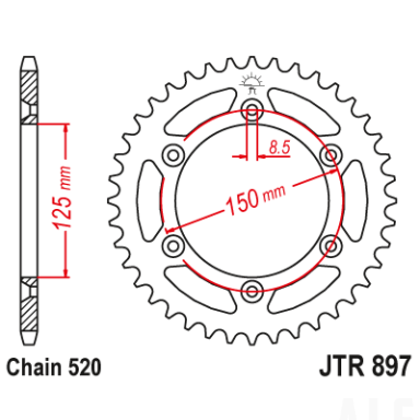Galinė žvaigždė JTR 897.42