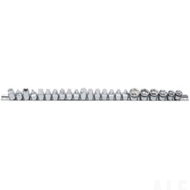 Galvučių komplektas 3/8" MASTER , 23 vnt, KS Tools