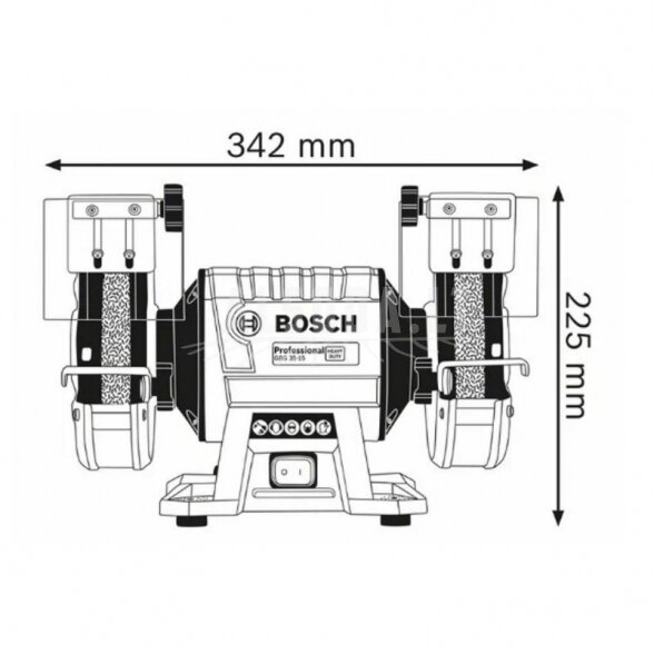 Galandimo staklės BOSCH GBG 35-15 1