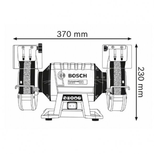 Galandimo staklės BOSCH GBG 60-20 1