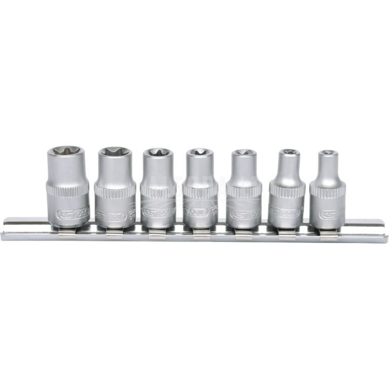Galvučių komplektas 1/4 E-Torx E4-E11 7vnt, KS Tools Galvučių komplektas 1/4 E-Torx E4-E11 7vnt, KS Tools