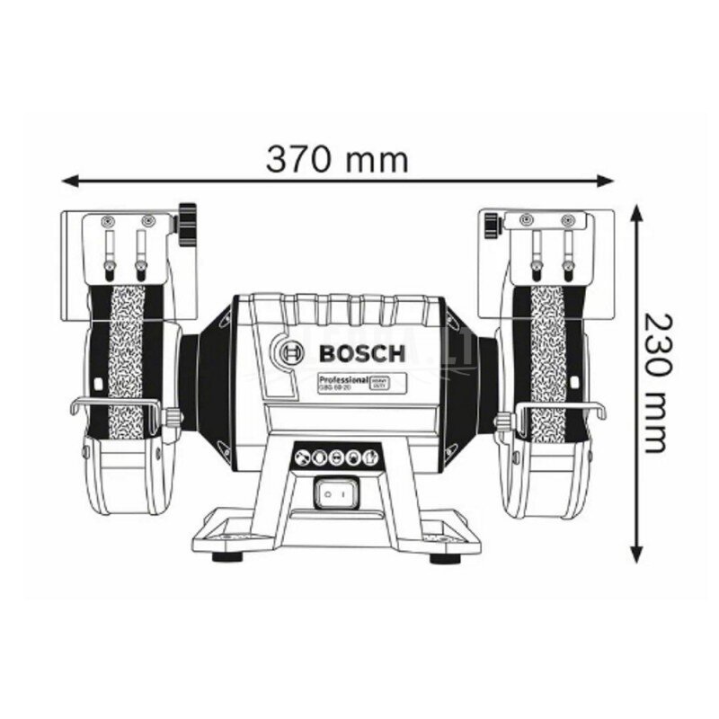 Galandimo staklės BOSCH GBG 60-20 1 Galandimo staklės BOSCH GBG 60-20 1