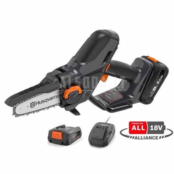 Genėtuvas Husqvarna Aspire™ P5-P4A  su akumuliatoriumi ir įkrovikliu