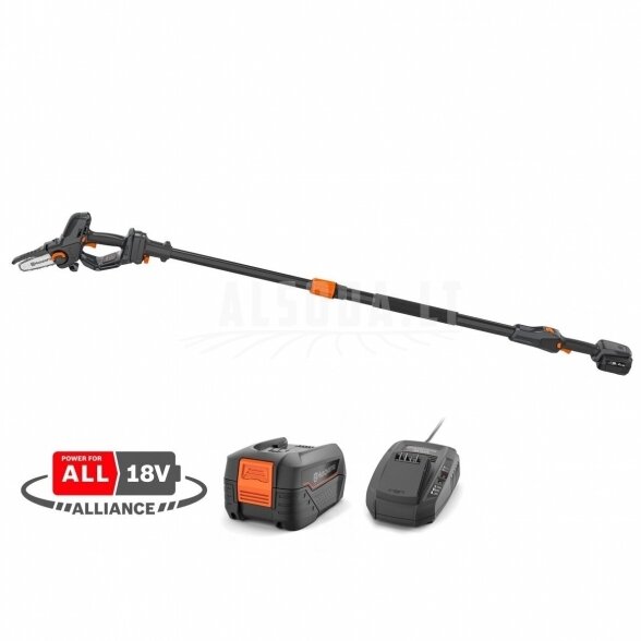Genėtuvas Husqvarna Aspire™ PE5-P4A su akumuliatoriumi ir įkrovikliu Genėtuvas Husqvarna Aspire™ PE5-P4A su akumuliatoriumi ir įkrovikliu